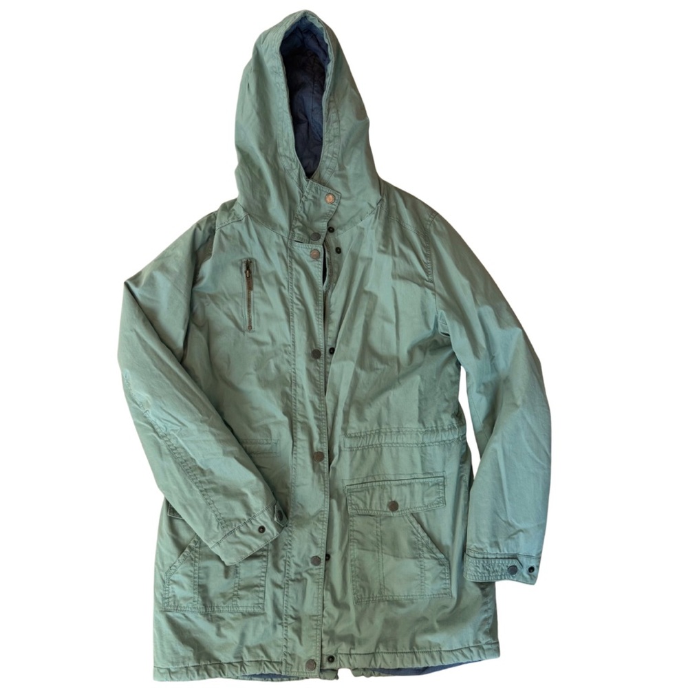 Fat Face Sage‎ Green Hooded Jacket